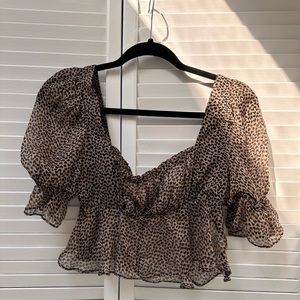 Stone Cold Fox Lulu Blouse Rare Print Size 1